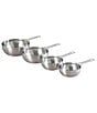 Le Creuset Stainless Steel Baking Measuring Cups, Set of 4, Color:Silver - Image 3