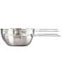 Le Creuset Stainless Steel Baking Measuring Cups, Set of 4, Color:Silver - Image 4