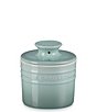 Le Creuset Stoneware Butter Crock, 6-oz, Color:Sea Salt - Image 1