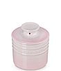 Le Creuset Stoneware Butter Crock, 6-oz, Color:Shell Pink - Image 5