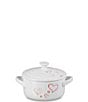 Le Creuset Stoneware Classic Round Mon Coneur Hearts Mini Cocotte, 8 oz. - Image 1