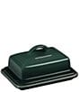 Le Creuset Stoneware Covered Butter Dish, Color:Artichaut - Image 1