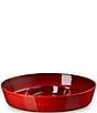 Le Creuset Stoneware Oval Chip and Dip Platter, Color:Cerise - Image 2