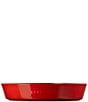 Le Creuset Stoneware Oval Chip and Dip Platter, Color:Cerise - Image 4