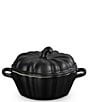 Le Creuset Stoneware Matte Pumpkin Mini Cocotte, 12 oz. - Image 1