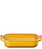 Le Creuset Stoneware Rectangular Dish With Platter Lid, 2.75Qt. - Nectar - Image 2