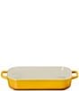Le Creuset Stoneware Rectangular Dish With Platter Lid, 2.75Qt. - Nectar - Image 3