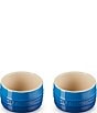 Le Creuset Stoneware Round Ramekin Straight Wall, Set of 2, Color:Marseille - Image 1