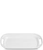 Le Creuset Stoneware Serving Platter, 14-in, Color:White - Image 2