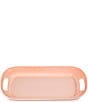 Le Creuset Stoneware Serving Platter, 14-in, Color:Peche - Image 4