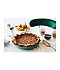 Le Creuset Stoneware Set of 2 Heritage Fluted Pie Dish, 9-in., Color:Artichaut - Image 5