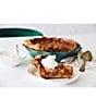 Le Creuset Stoneware Set of 2 Heritage Fluted Pie Dish, 9-in., Color:Artichaut - Image 6