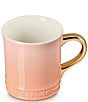 Le Creuset Stoneware Gold Metallic Handle Mug - Image 6