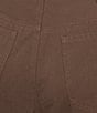 Le Lis High Rise Drawstring Tie Waist Barrel Jeans - Image 4