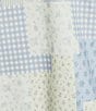Le Lis Patchwork Print Mock Neck Long Sleeve Sweatshirt - Image 4