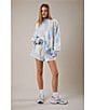 Le Lis Patchwork Print Mock Neck Long Sleeve Sweatshirt - Image 5