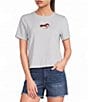 Le Lis Patriotic Dog Short Sleeve Graphic Tee - Image 1