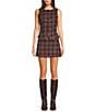 Le Lis Plaid Button Front Vest - Image 3