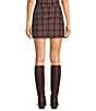 Le Lis Plaid Mini Coordinating Skirt - Image 2