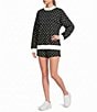 Le Lis Polka Dot Drawstring Shorts - Image 6