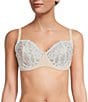 Color:Oatmeal Heather - Image 1 - Cotton Touch Demi Bra