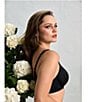 Le Mystere Lace Allure Soft Convertible Contour Bra, Color:Black - Image 6