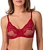 Le Mystere Lace Allure Unlined Scoop Neck Adjustable Bra - Image 1