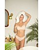 Le Mystere Lace Allure Unlined Underwire Bra, Color:Soft Shell - Image 11