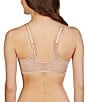 Color:Natural - Image 2 - Lace Perfection Full-Busted Contour Underwire Convertible Toed-In Back Bra