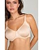 Le Mystere Safari Full Coverage Unlined Back Smoothing Bra, Color:Sahara - Image 13