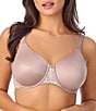 Le Mystere Safari Full Coverage Unlined Back Smoothing Bra, Color:Mink Pink - Image 1