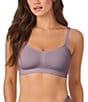 Le Mystere Seamless Comfort Bralette, Color:Ash - Image 1