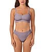Le Mystere Seamless Comfort Bralette, Color:Ash - Image 3