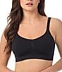 Le Mystere Seamless Comfort Bralette, Color:Black - Image 1