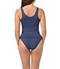 Le Mystere Seamless Comfort Tank, Color:Azure Blue - Image 2
