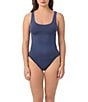 Le Mystere Seamless Comfort Tank, Color:Azure Blue - Image 3