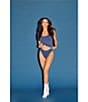 Le Mystere Seamless Comfort Tank, Color:Azure Blue - Image 4