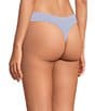 Color:Blue Wave - Image 2 - Seamless Comfort Thong Panty
