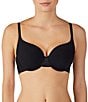 Color:Black - Image 1 - Second Skin Back Smoother T-Shirt Bra