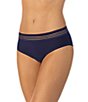 Color:Evening Blue - Image 1 - Second Skin Brief Panty