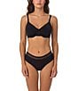 Le Mystere Second Skin Minimizer Bra, Color:Black - Image 3