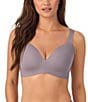 Le Mystere Smooth Shape 360 Smoother Wireless Contour Bra, Color:Ash - Image 1
