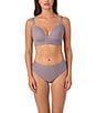 Le Mystere Smooth Shape 360 Smoother Wireless Contour Bra, Color:Ash - Image 3