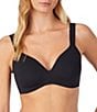 Color:Black - Image 1 - Smooth Shape 360 Smoother Wireless Contour Bra
