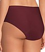 Color:Dark Cherry - Image 2 - Smooth Shape Leak Resistant Hipster Period Panty