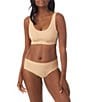 Le Mystere Smooth Shape Seamless Contour Wireless Bra, Color:Natural - Image 3