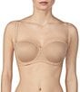 Color:Natural - Image 1 - Soiree Full-Busted Underwire Contour Convertible Strapless Bra