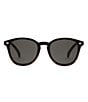 Le Specs Bandwagon Round 51mm Sunglasses, Color:Black Tortoise - Image 2