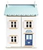 Color:Multi - Image 2 - Blue Belle Cottage Dollhouse
