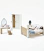 Color:Multi - Image 5 - Daisylane Bedroom Furniture Set for Dollhouse